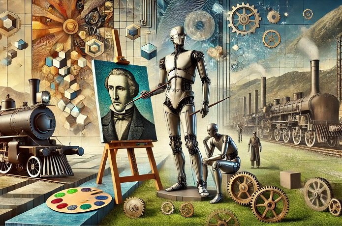 The Industrial Revolutions of Art